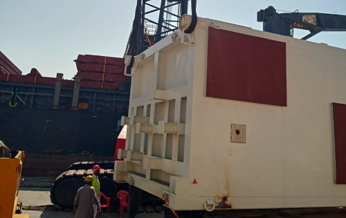 Noble Shipping Services Succeed in Heavy Lift Project