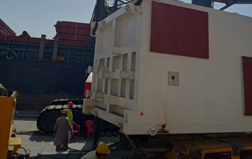 Noble Shipping Services Succeed in Heavy Lift Project