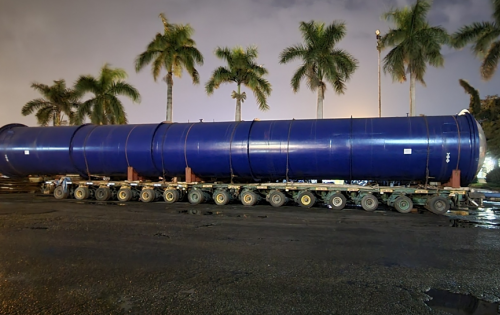 Bee Logistics Handle Breakbulk Shipment for Factory Construction