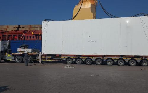 Blue Bell Shipping Complete Breakbulk Shipment from Hamriyah