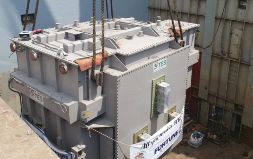 Fortune & Aqua Cooperate in Transformer Shipment to Marghera