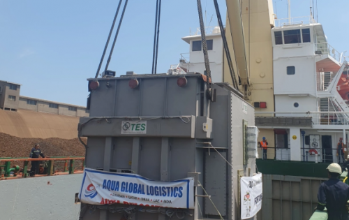 Fortune & Aqua Cooperate in Transformer Shipment to Marghera