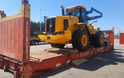 Alphatrans Perform Delivery of JCB Wheel Loaders to Ukraine