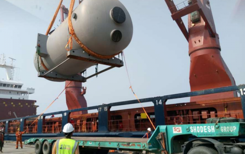 Shodesh Shipping Manage Breakbulk Vessel for Nuclear Project