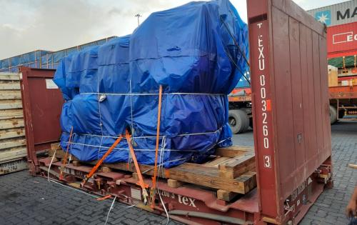 Logistics Plus Transport 4,500 Horsepower Engine to New York