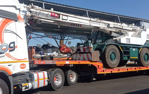 MPK Freight Complete Move of Mobile Crane to Lilongwe