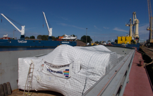 Fortune International Transport Manage Railway Bogie Delivery