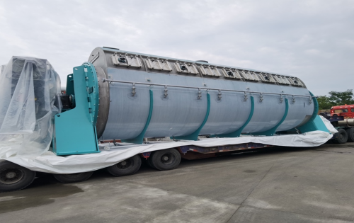 Parisi Grand Smooth Deliver Large Disc Dryer to Chile