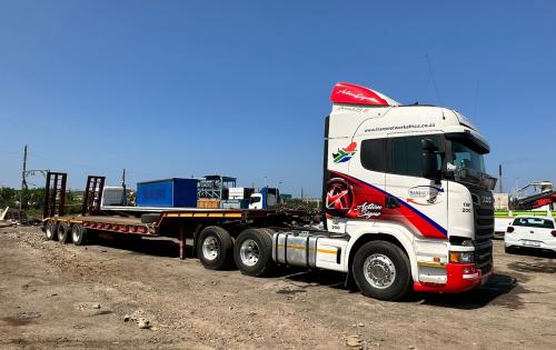 Transnetwork African Freight Deliver Abnormal Load from Durban Port