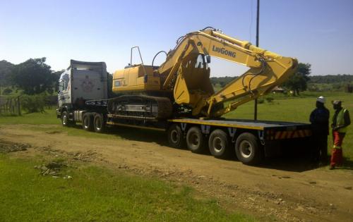 Transnetwork African Freight Deliver Abnormal Load from Durban Port