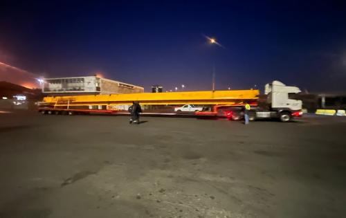 Transnetwork African Freight Deliver Abnormal Load from Durban Port