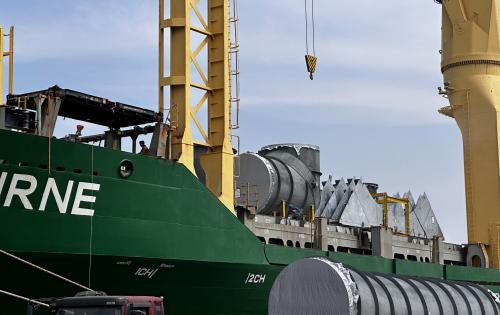 Cuchi Handle Project Shipment for Power Generating Station