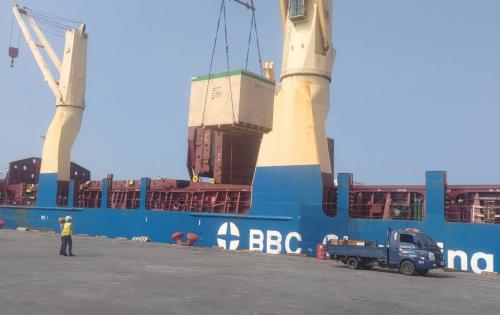 EZ Link Deliver Heavy Machinery by Vessel from Taiwan to Brazil