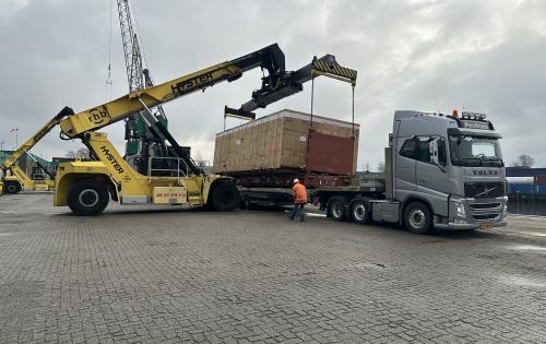 ATS Netherlands with Oversized Multimodal Shipment to Bangladesh