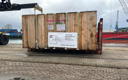 ATS Netherlands with Oversized Multimodal Shipment to Bangladesh