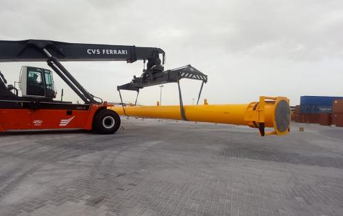 JSL Global Handle Telescopic Suction Pipe from Bahrain to Qatar