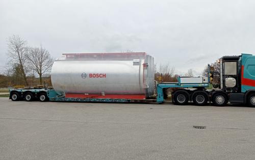 KGE Transport Steam Boilers from Germany to Kazakhstan