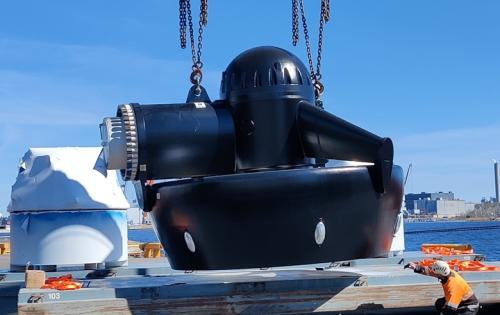 3p Logistics Ship Azimuth Thruster from Finland to Canada