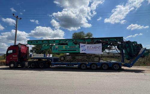 Element International Logistics Deliver Drilling Machines