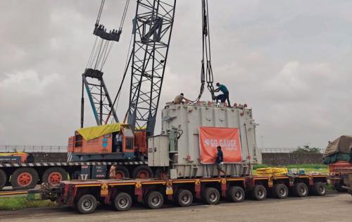 Go Gauge Projects Ship Transformers from India to Nigeria