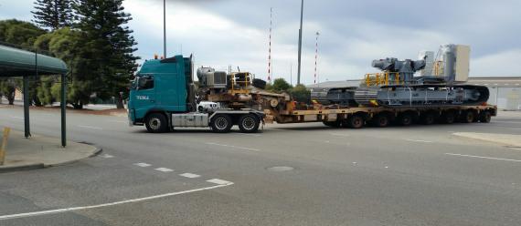 Project Shipping Delivers 13 Crawlers in Australia