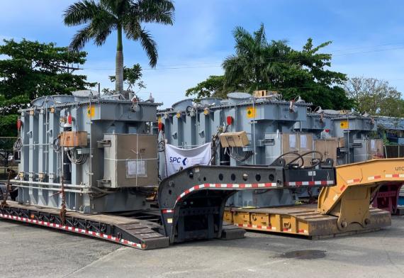 SPC Logistics with Delivery of 5 Transformers