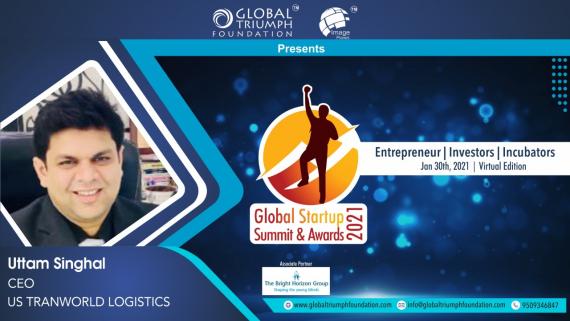 US Transworld Logistics Win 'Best Business Startup' at the Global Startup Summit & Awards