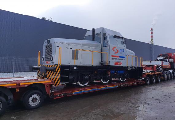 Livo Logistics Manages Transport of Locomotive