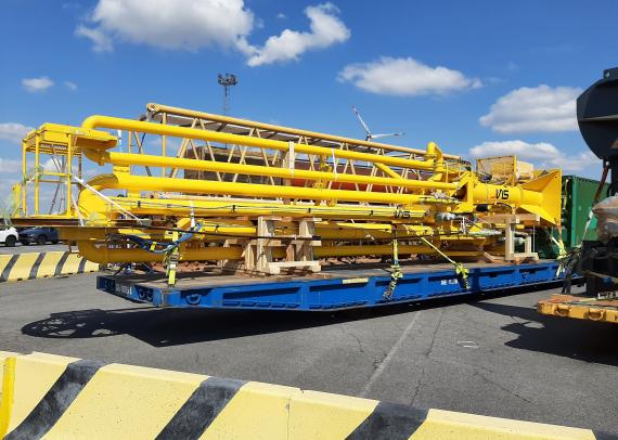 Wirtz Belgium Report Shipment of Loading Arm to Taiwan