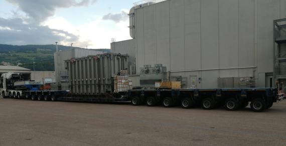 Livo Logistics with 115tn Transformer from Italy to Spain