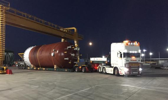 TIA Logistics Bulgaria Complete Challenging Oversized Transport