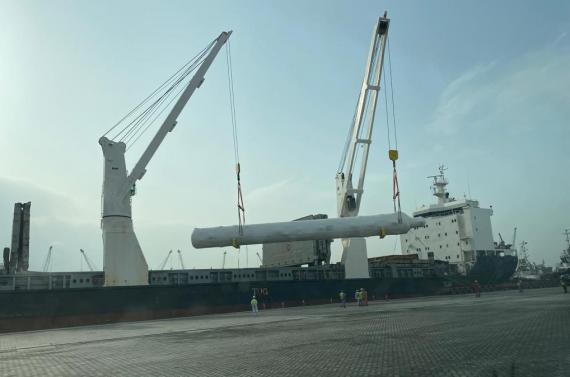 Wilhelmsen with Project Cargo Shipment at Ras Al Khaimah