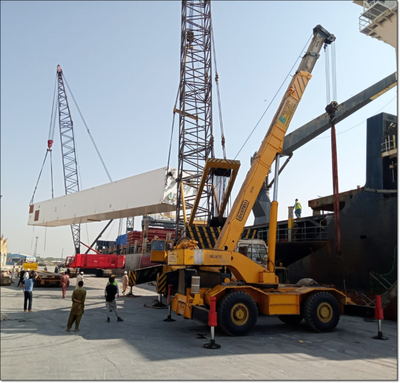 Noble Shipping Services Succeed in Heavy Lift Project