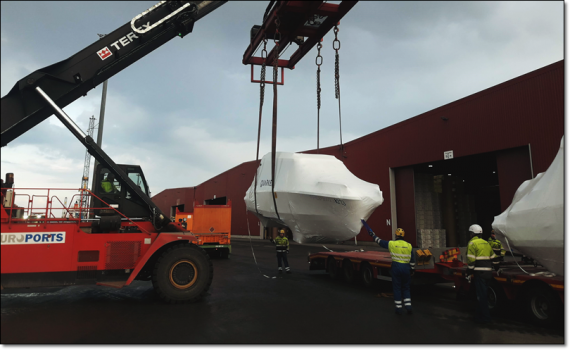 EZ Link & Hacklin Logistics Execute OOG Cargo Movement