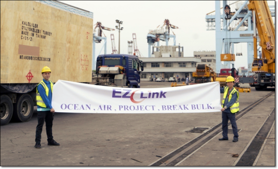 EZ Link Coordinate Heavy Cargo via Bulk Vessel to Turkiye