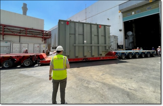 Maxlog Coordinate Shipment of 171 Ton Generator to Derince