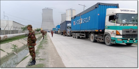 Shodesh Shipping Transport First Units of Uranium to Rooppur