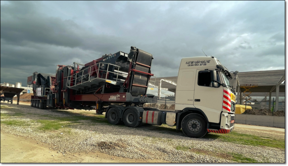 Element International Logistics Transport Mobile Crushers