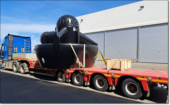 3p Logistics Ship Azimuth Thruster from Finland to Canada