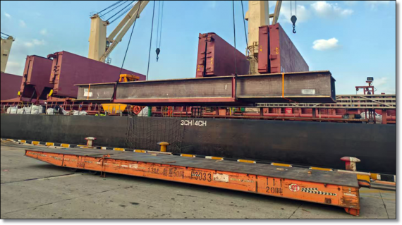 Go Gauge Projects Transport Breakbulk from China to UAE