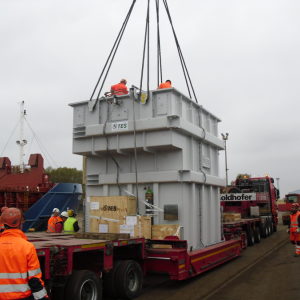 Fortune Handle Transport of 120tn Transformer in Italy