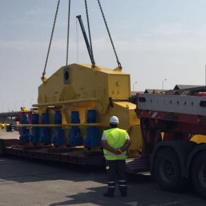 Veslam Shipping lead the Constructions of STS PACECO Crane in Constanta Port