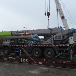 OLA Logistics Handle Oversized Transport of Truck Cranes