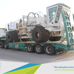 Al Nahrain Transport 22 Heavy Vehicles from Jordan to Iraq