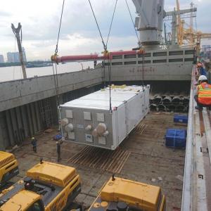 Cuchi Shipping with Transport of Heat Exchanger Cold Boxes