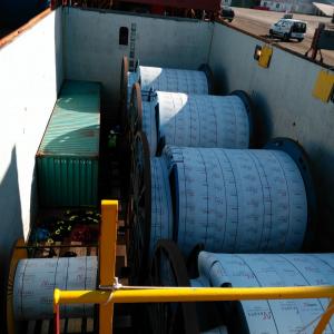 BATI Group Delivers Large FOC Reels for TANAP Project