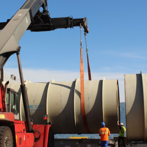 Origin Logistics with Transport of Oversized Cargo for Hydroelectric Power Plant