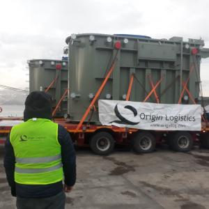 Origin Logistics with Loading of 2 Transformers in Turkey