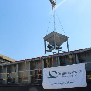 Origin Logistics Handles Charter for Asphalt Machinery