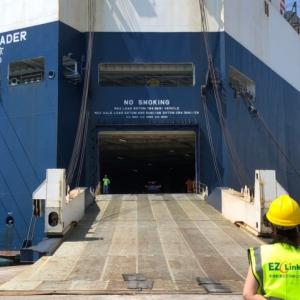 EZ Link Taiwan Handles OOG Machinery via RORO to Italy